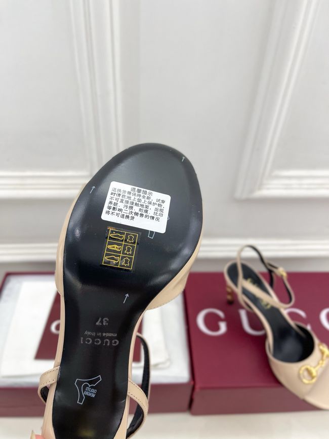 GUCCI Womens slide sandal 7.5cm 65092-3 GUCCI Womens slide sandal 7.5cm 65092-3