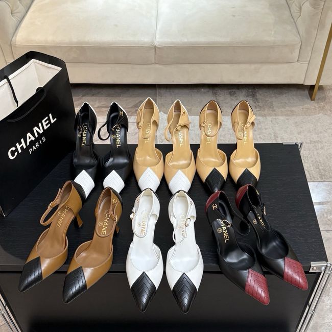Chanel Lambskin Mary Janes high heels 8.5CM G47287-4 Chanel Lambskin Mary Janes high heels 8.5CM G47287-4