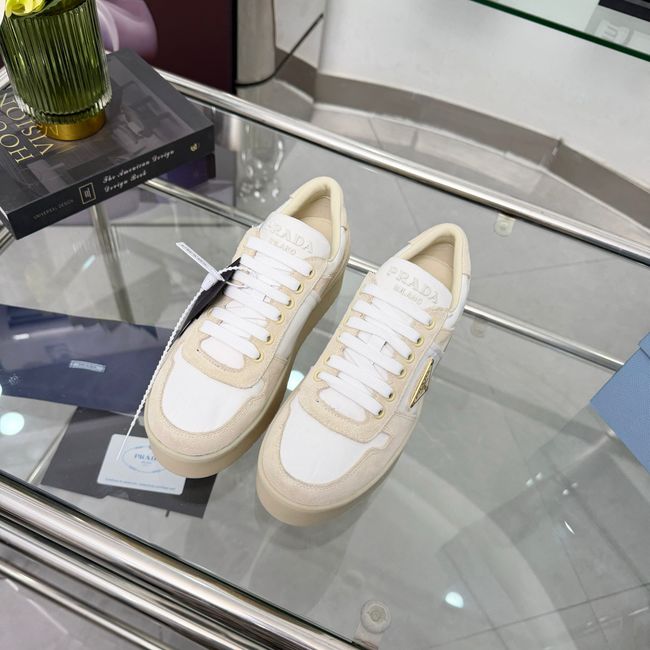 Prada Downtown Bold Re-Nylon and suede sneakers 1E792M-3 Prada Downtown Bold Re-Nylon and suede sneakers 1E792M-3