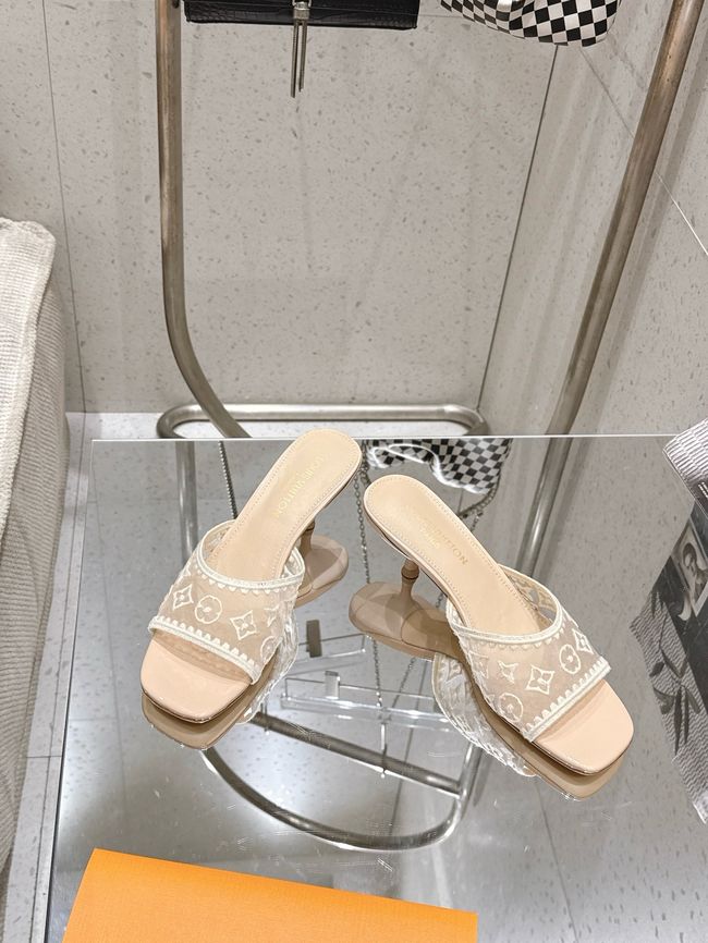 Louis Vuitton Gala Mule 5.5CM 65265-4 Louis Vuitton Gala Mule 5.5CM 65265-4