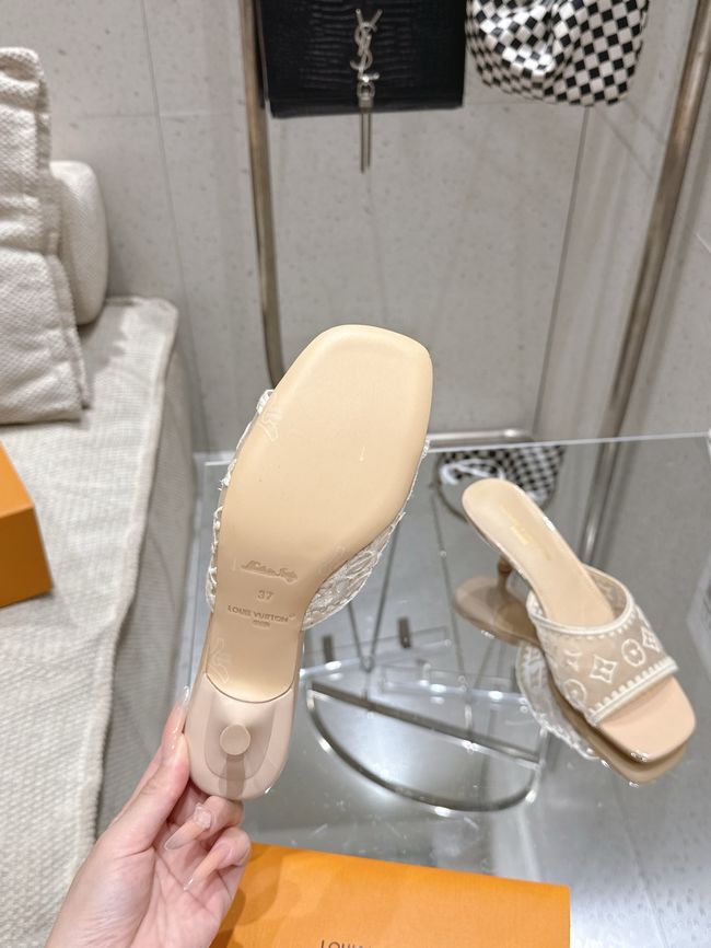 Louis Vuitton Gala Mule 5.5CM 65265-4 Louis Vuitton Gala Mule 5.5CM 65265-4