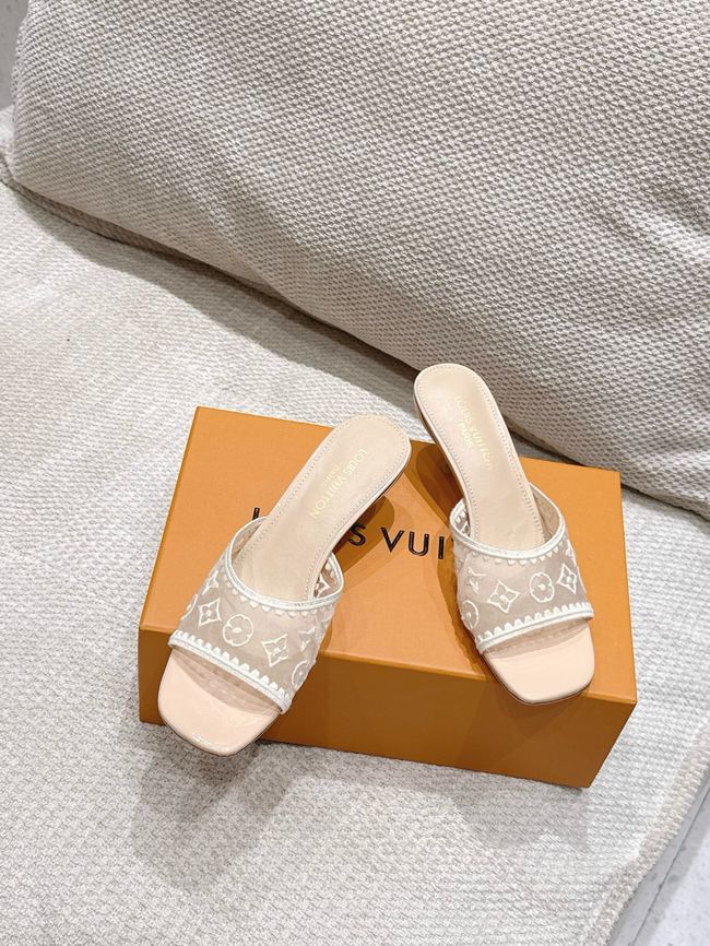 Louis Vuitton Gala Mule 5.5CM 65265-4 Louis Vuitton Gala Mule 5.5CM 65265-4