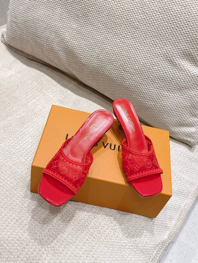 Louis Vuitton Gala Mule 5.5CM 65265-7 Louis Vuitton Gala Mule 5.5CM 65265-7
