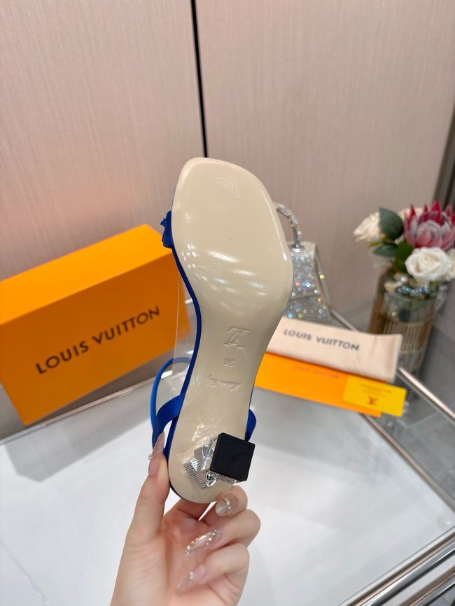 Louis Vuitton Slingbacks 7.5CM 65262-6 Louis Vuitton Slingbacks 7.5CM 65262-6