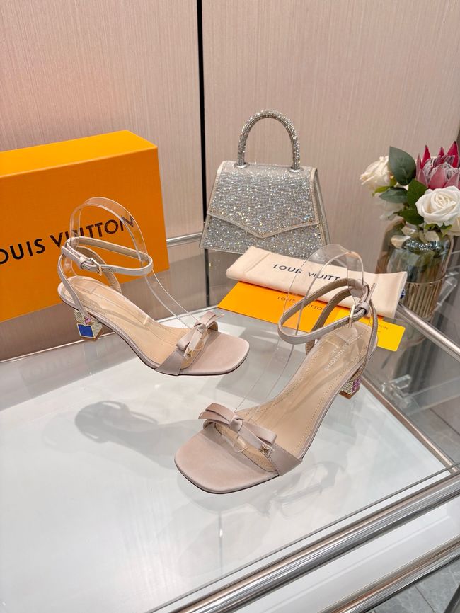 Louis Vuitton Slingbacks 7.5CM 65262-8 Louis Vuitton Slingbacks 7.5CM 65262-8
