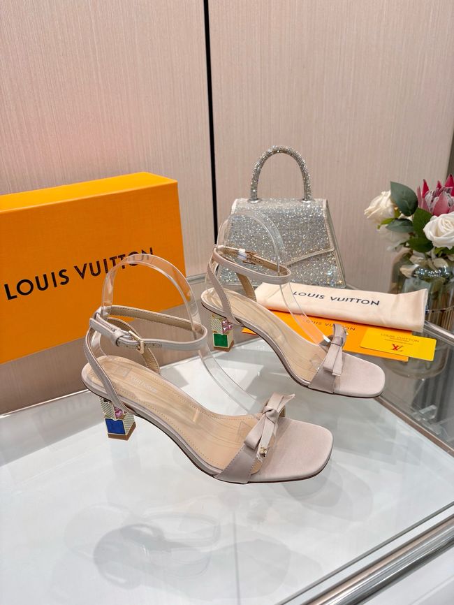Louis Vuitton Slingbacks 7.5CM 65262-8 Louis Vuitton Slingbacks 7.5CM 65262-8