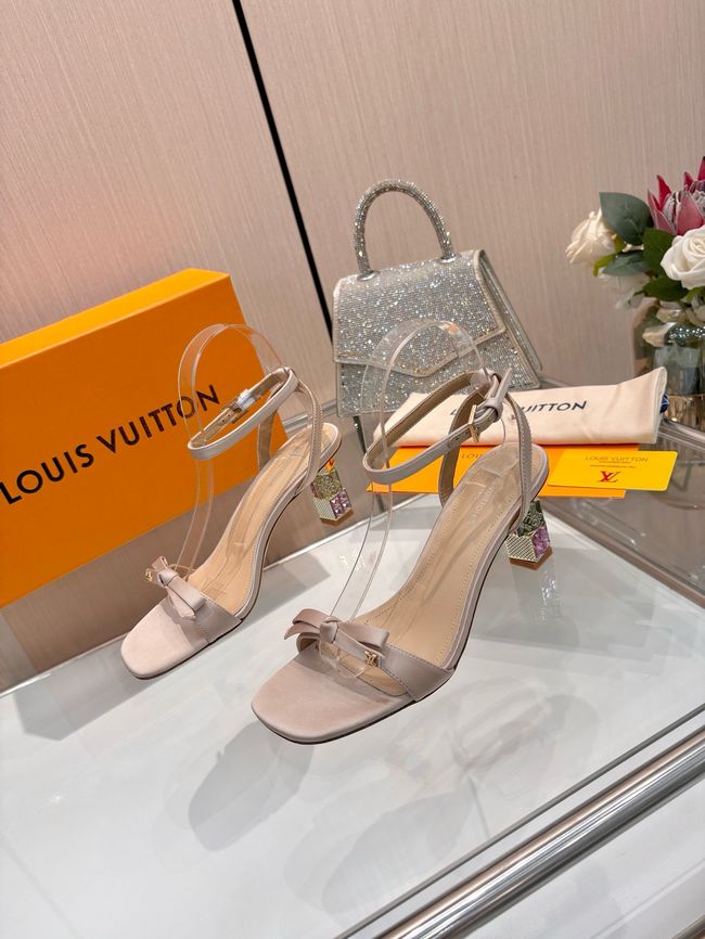 Louis Vuitton Slingbacks 7.5CM 65262-8 Louis Vuitton Slingbacks 7.5CM 65262-8