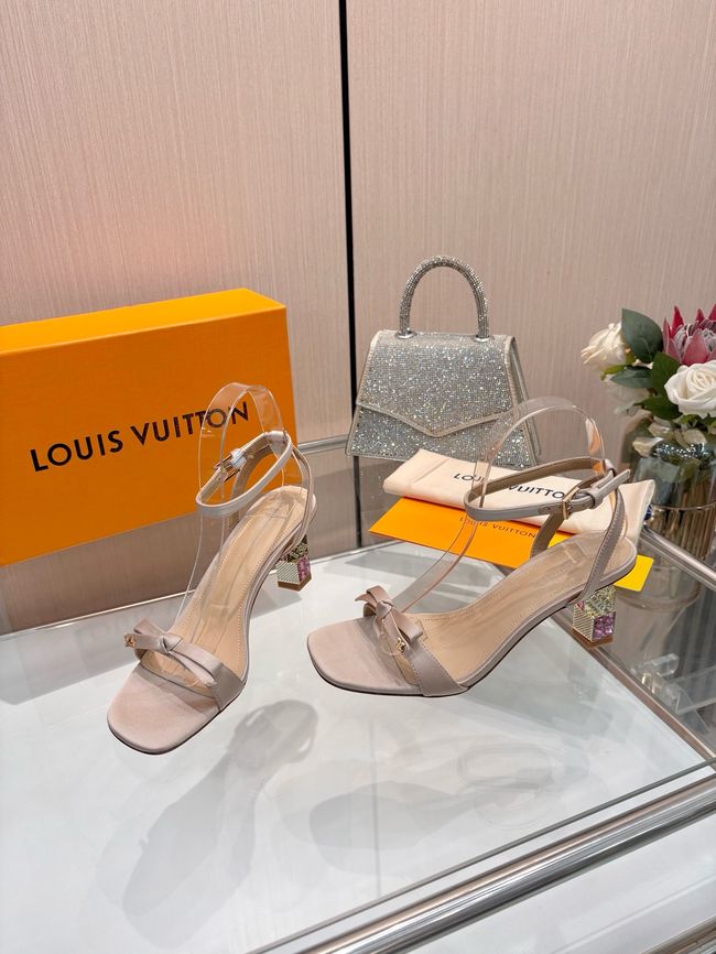 Louis Vuitton Slingbacks 7.5CM 65262-8 Louis Vuitton Slingbacks 7.5CM 65262-8