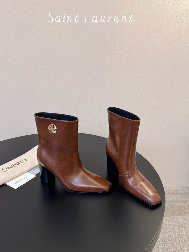 Saint Laurent boots in smooth leather 65282-1 Saint Laurent boots in smooth leather 65282-1