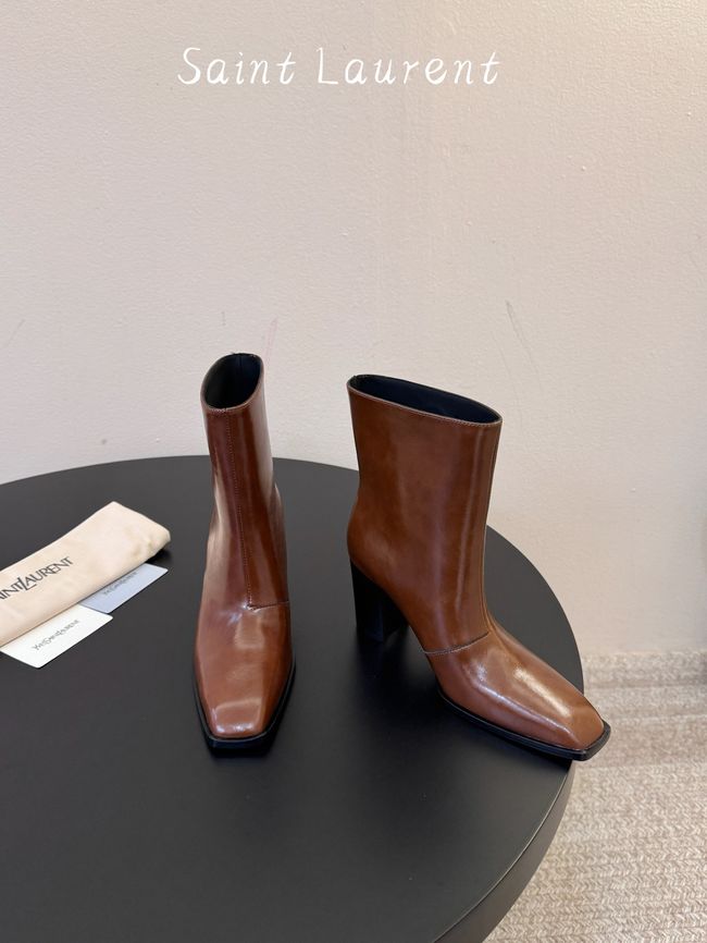 Saint Laurent boots in smooth leather 65282-1 Saint Laurent boots in smooth leather 65282-1
