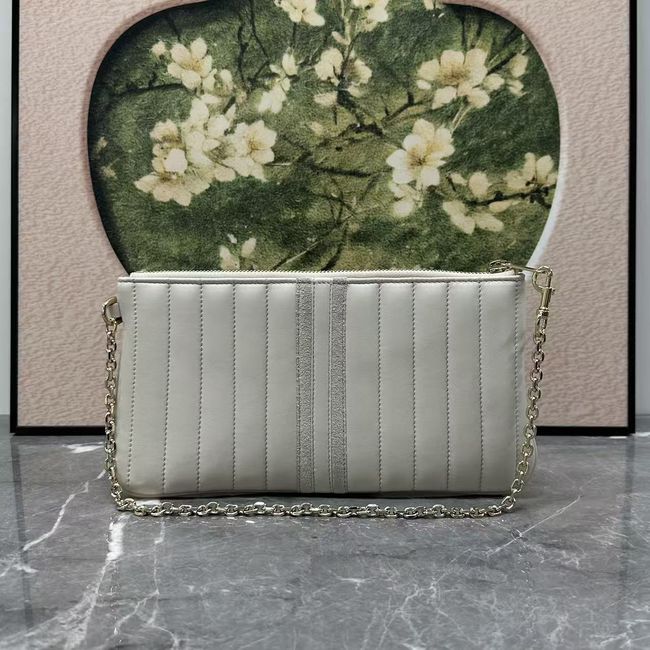 Gucci GG Marmont pouch with strap B006X2 white