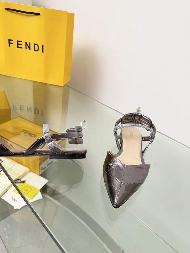 Fendi WOMENS SANDAL slingback Colibri Lite 8J8559-1