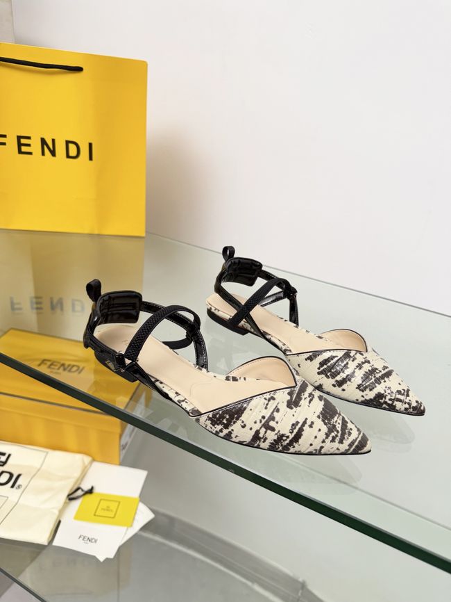 Fendi WOMENS SANDAL slingback Colibri Lite 8J8559-2 Fendi WOMENS SANDAL slingback Colibri Lite 8J8559-2