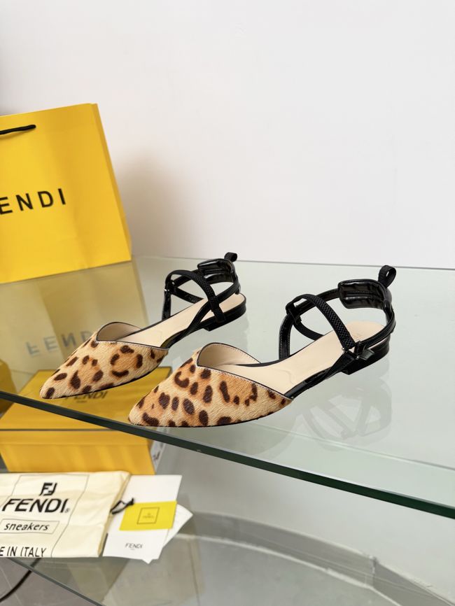 Fendi WOMENS SANDAL slingback Colibri Lite 8J8559-3 Fendi WOMENS SANDAL slingback Colibri Lite 8J8559-3