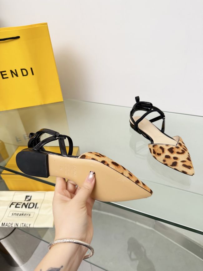 Fendi WOMENS SANDAL slingback Colibri Lite 8J8559-3 Fendi WOMENS SANDAL slingback Colibri Lite 8J8559-3