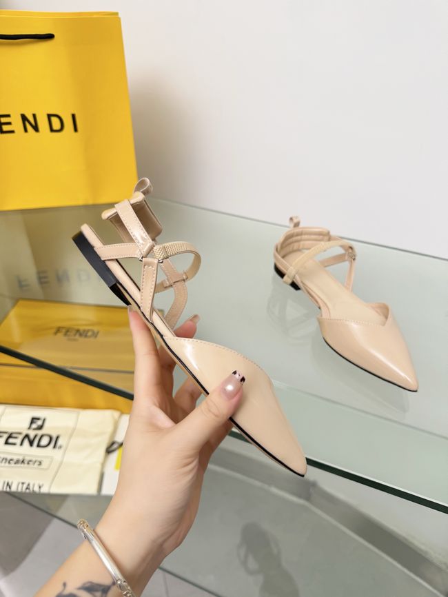 Fendi WOMENS SANDAL slingback Colibri Lite 8J8559-5