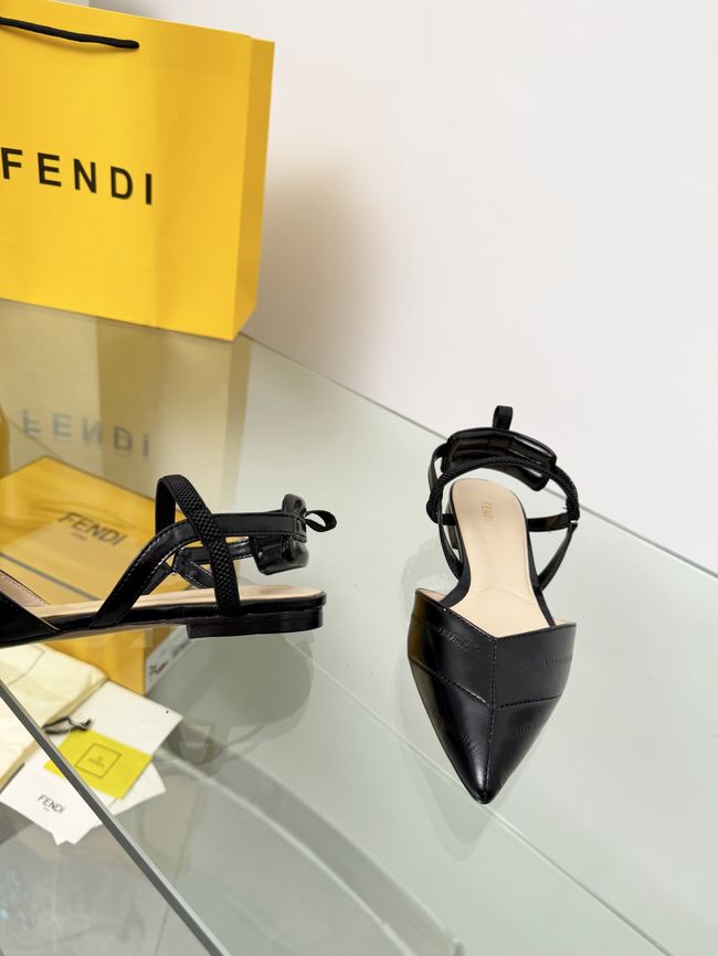 Fendi WOMENS SANDAL slingback Colibri Lite 8J8559-6