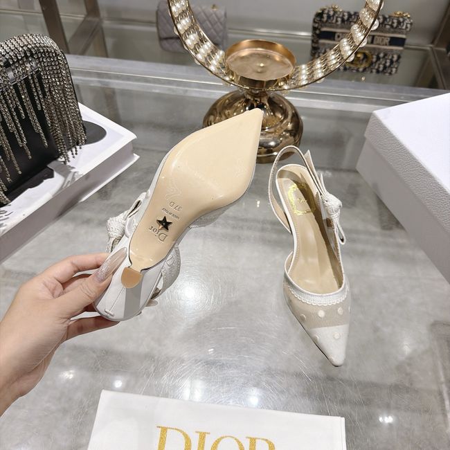 JAdior Slingback Pump Embroidered Plumetis CV642-2